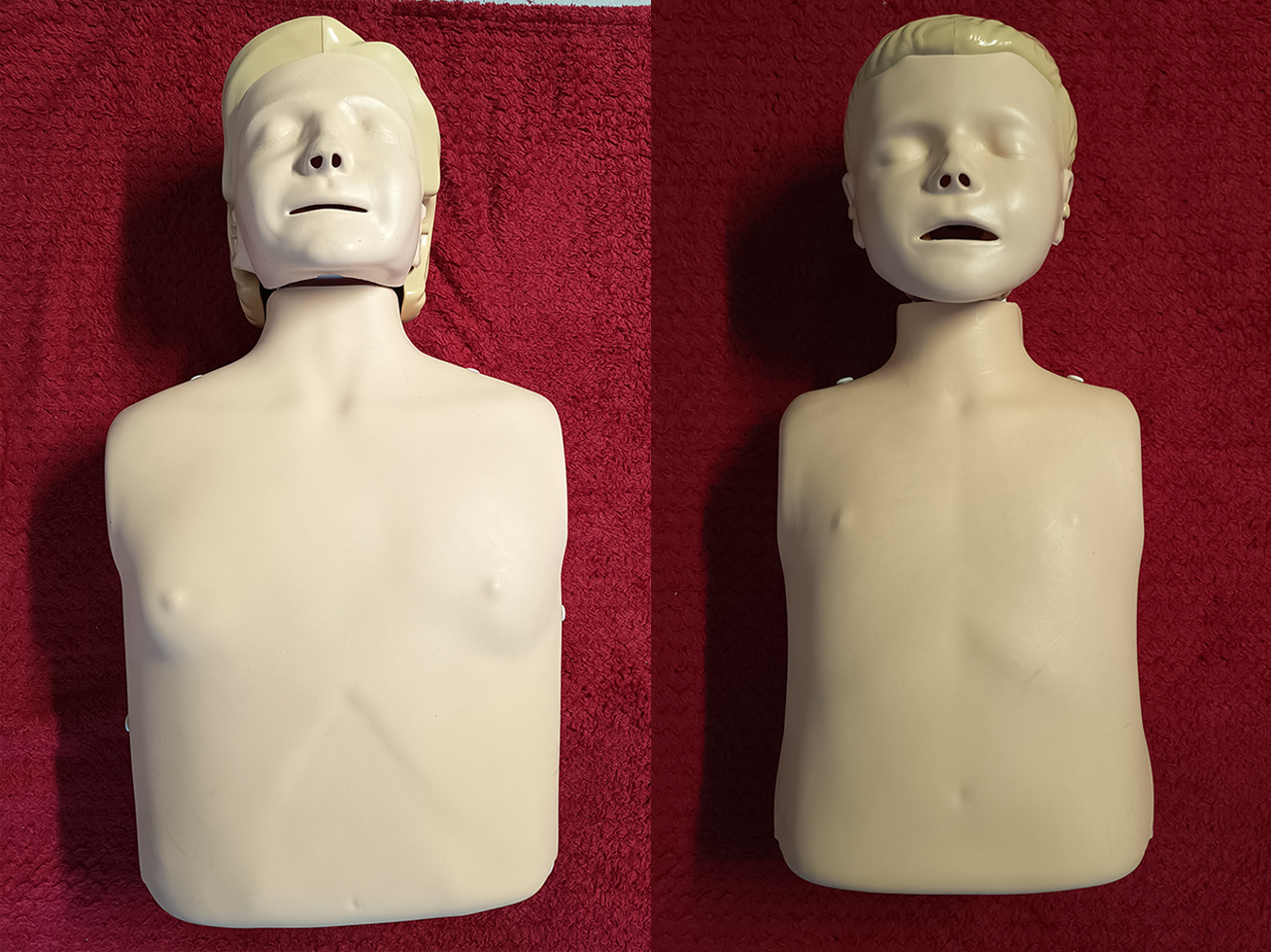 Figuríny pro resuscitaci (dospělý, dítě, novorozenec)